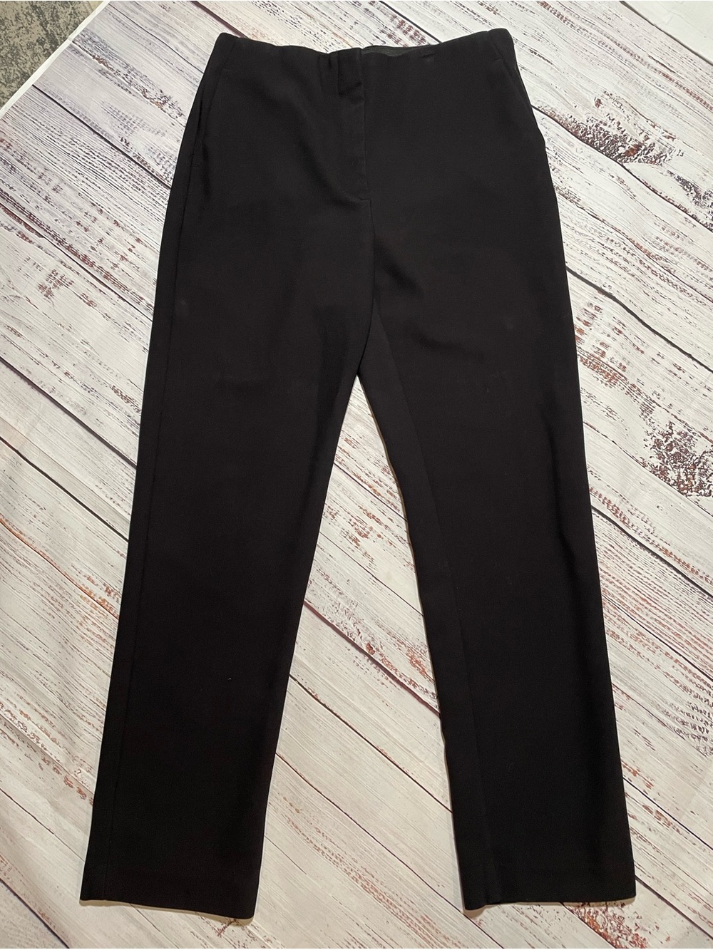 LOFT black high-waisted pants. Size 8R.